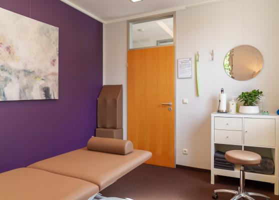 Einblick in die Praxisräume der Physiotherapie Coumans